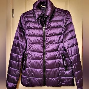 a.n.a Packable Purple Jacket